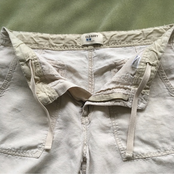 100% Linen Pants Old Navy (Soft Khaki) - Picture 6 of 12